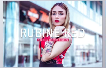 Download Rubine Red Pro <span class='badge badge-warning'>Lightroom</span> Presets <span class='badge badge-warning'>CreativeMarket</span> - 7387221