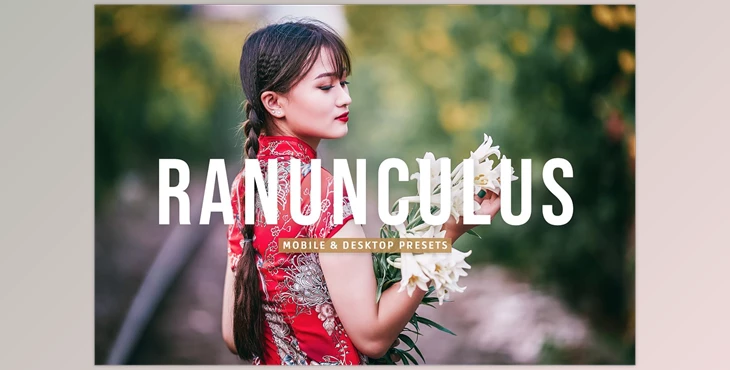 Download Ranunculus Pro Lightroom Presets CreativeMarket - 7387215