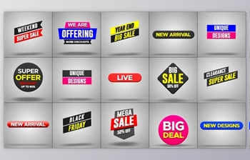 Download <span class='badge badge-warning'>3D</span> <span class='badge badge-warning'>Promo</span> Tags V1 (Videohive 38542097) - AE Project