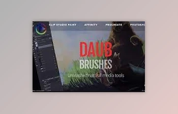 Download DAUB Superbundle – 514 + Pro Tools and 60 Textures for Clip <span class='badge badge-warning'>Studio</span> Paint
