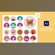 Download Food and Drink Animation Icons | After Effects (Videohive 38614867) - AE Project