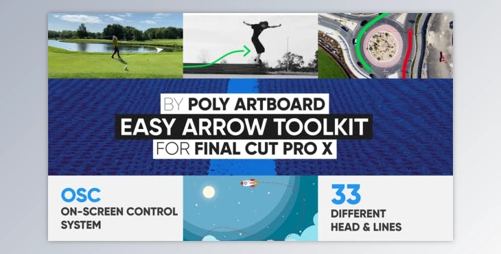 Download Easy Arrow Toolkit For Final Cut Pro X & Apple Motion 5 (Videohive 38524224)