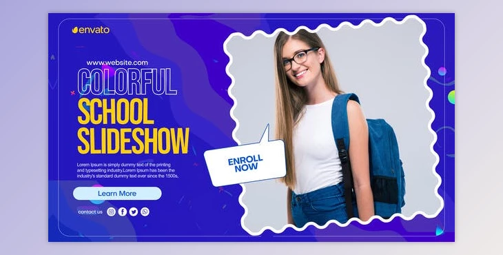 Download School Slideshow (Videohive 38722901) - AE Project
