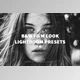Download 10 B&W FILM LOOK Lightroom Presets CreativeMarket - 7057725