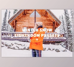 Download 10 WINTER SNOW Lightroom Presets