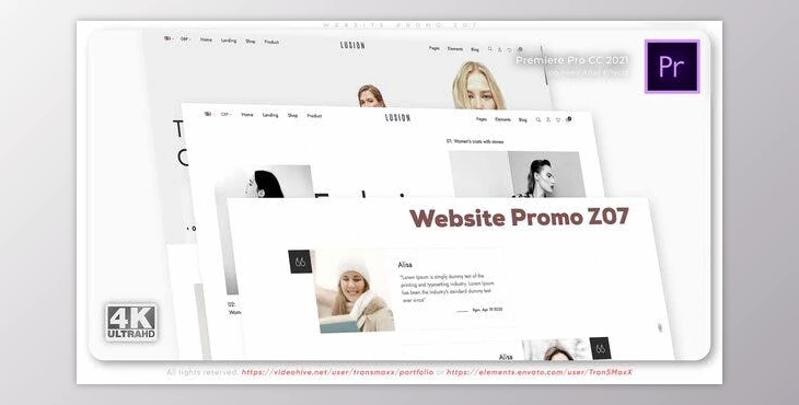 Download Website Promo Z07 (Videohive 38759592)
