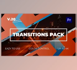 Download Transitions Pack | Premiere Pro (Videohive 38725250) - PR Project