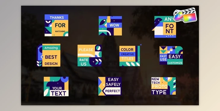 Download Color Creative Titles for FCPX (Videohive 38523046)