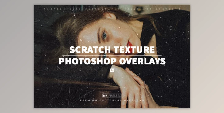 Download 40 SCRATCH TEXTURE OVERLAYS