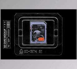 Download SD Card Mockup CreativeMarket - 6816933