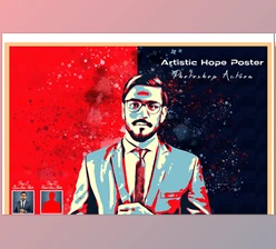 Download Artistic Hope Poster PS Action CreativeMarket - 7407307