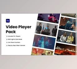 Download Video Player Pack (Videohive 38163101) - AE Project