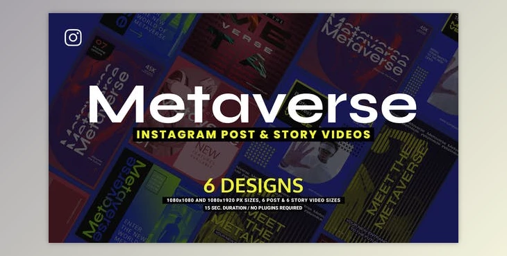 Download Metaverse Instagram Promotion (Videohive 38706529) - AE Project