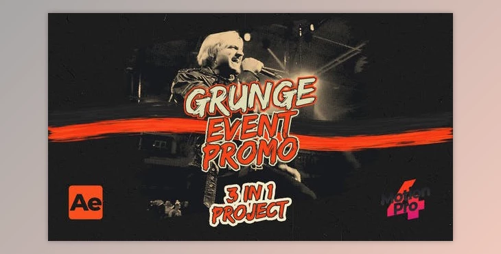 Download Grunge Event Promo (Videohive 38735338) - AE Project