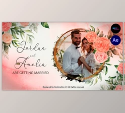 Download Floral & Watercolor Wedding Invitation (Videohive 38822065) - AE Project