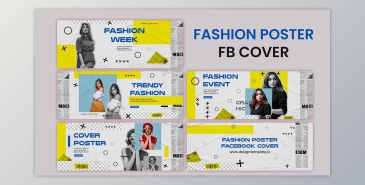 Download Fashion Poster Facebook Cover (Videohive 38676167) - AE Project