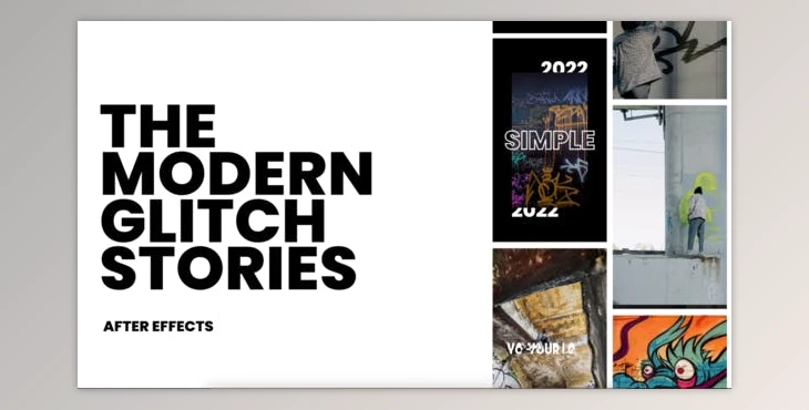 Download Glitch Stories Pack (Videohive 38642342) - AE Project