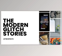 Download Glitch Stories Pack (Videohive 38642342) - AE Project