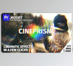 Download Videohive CINEPRISM - Cinematic Effects for Premiere Pro | Mogrt 33114769