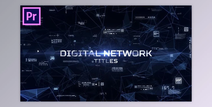 Download Digital Network Titles (Videohive 34698605) - PR Project