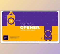 Download Colorful Typo Opener (Videohive 38759562)