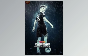 Download Rain Glow Photoshop <span class='badge badge-warning'>Action</span> GraphicRiver - 38865726