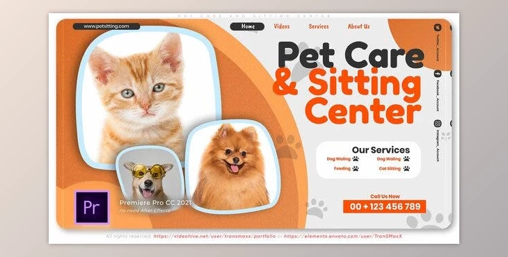 Download Pet Care and Sitting Center (Videohive 38814535)