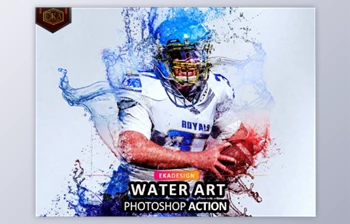 Download Water <span class='badge badge-warning'>Art</span> Photoshop Action GraphicRiver - 38130249
