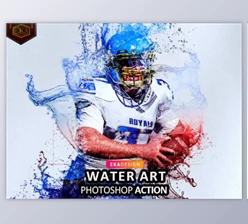 Download Water Art Photoshop Action GraphicRiver - 38130249