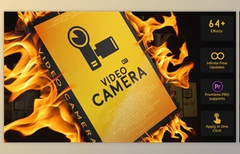 Download Video Camera <span class='badge badge-warning'>Kit</span> | Big Pack of Camera Presets for After Effects (Videohive 25639477) - AE Project