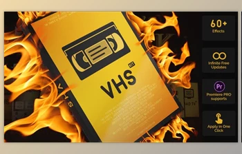 Download VHS <span class='badge badge-warning'>Kit</span> | Big Pack of VHS Presets for After Effects (Videohive 25595527) - AE Project