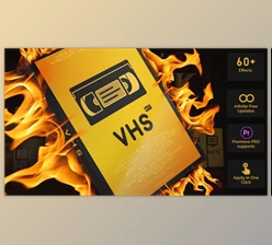 Download VHS Kit | Big Pack of VHS Presets for After Effects (Videohive 25595527) - AE Project