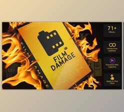 Download Film Damage Kit | Big Pack of Film Damage Presets for After Effects (Videohive 25658320) - AE Project