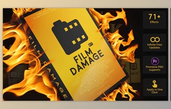 Download Film Damage <span class='badge badge-warning'>Kit</span> | Big Pack of Film Damage Presets for After Effects (Videohive 25658320) - AE Project