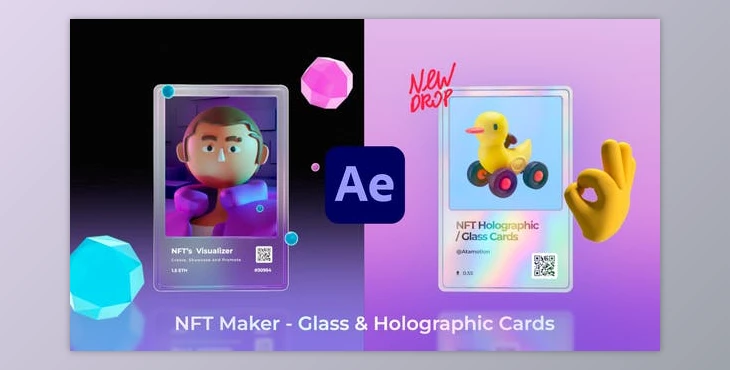 Download NFT Cards Maker (Videohive 38911150) - AE Project