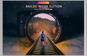 Download Rails Inside Ilution <span class='badge badge-warning'>CreativeMarket</span> - 6675707
