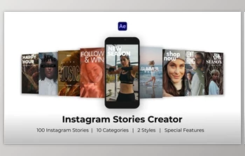 Download Instagram Stories <span class='badge badge-warning'>Creator</span> | After Effects (Videohive 38495024) - AE Project