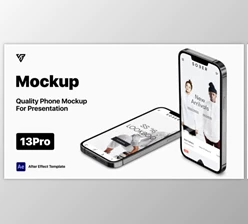 Download Phone Mockup | 13 Pro v2 (Videohive 34953730) - AE Project
