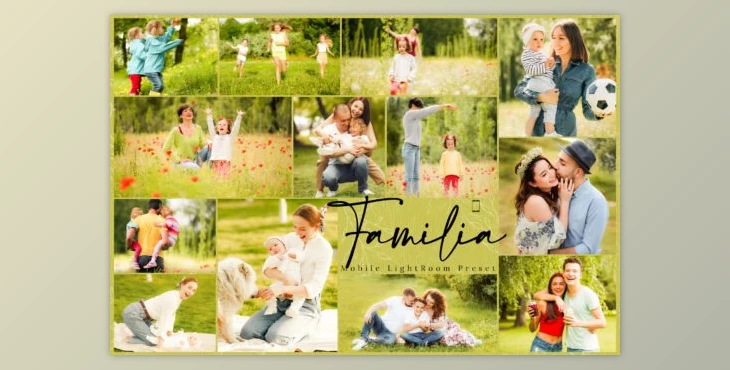 Download 10 Familia Lightroom Presets