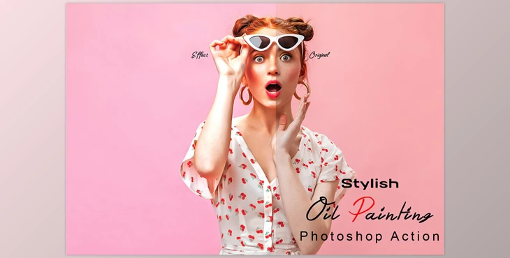 Download Stylish Oil Painting Photoshop Action CreativeMarket - 7451288