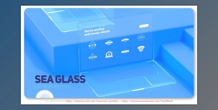 Download Sea Glass Laptop Promo (Videohive 38956172) - AE Project