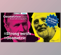 Download Geometrico Slab Font Family