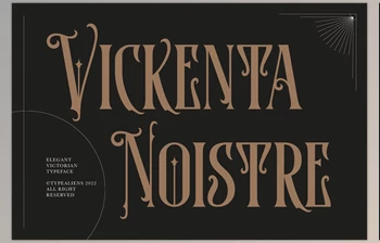 Download Vickenta Noistre <span class='badge badge-warning'>Font</span> <span class='badge badge-warning'>CreativeMarket</span> 7451812