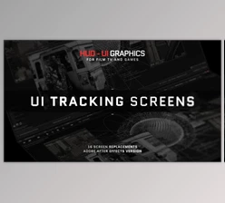 Download HUD – UI Tracking Screens (Videohive 36190487) - AE Project