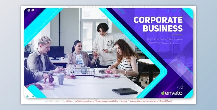 Download Clean Corporate Business Solutions (Videohive 38929695) - AE Project