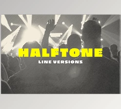 Download Halftone Lines Photo Effect CreativeMarket - 7088111