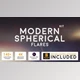 Download Modern Spherical Flares Kit (Videohive 25603713) - AE Project