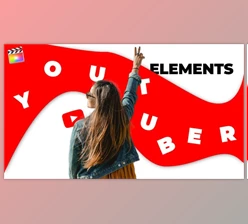 Download YouTuber Elements (Videohive 38672296)