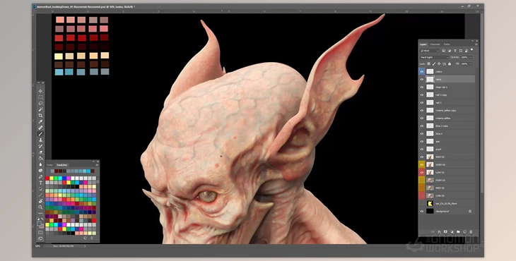Download Creating Translucent Creature Skin - The Gnomon Workshop