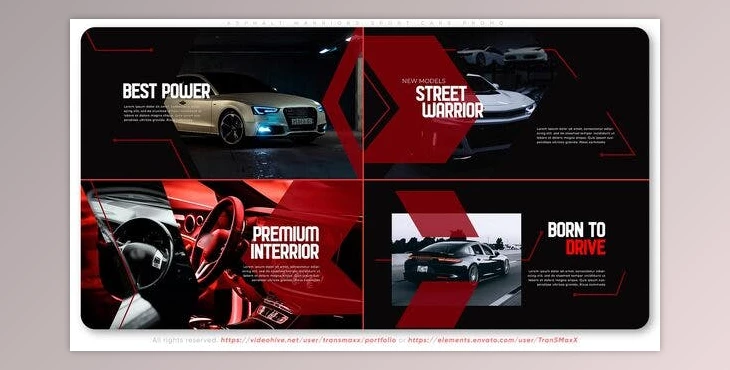 Download Asphalt Warriors Sport Cars Promo (Videohive 38979412) - AE Project